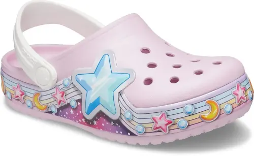 Crocs FUN LAB STAR BAND CLOG KIDS BALLERINA PINK