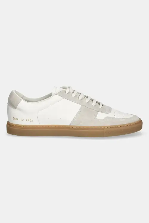 Кожаные кроссовки Common Projects Ball Duo Slim мужские цвет белый 2484