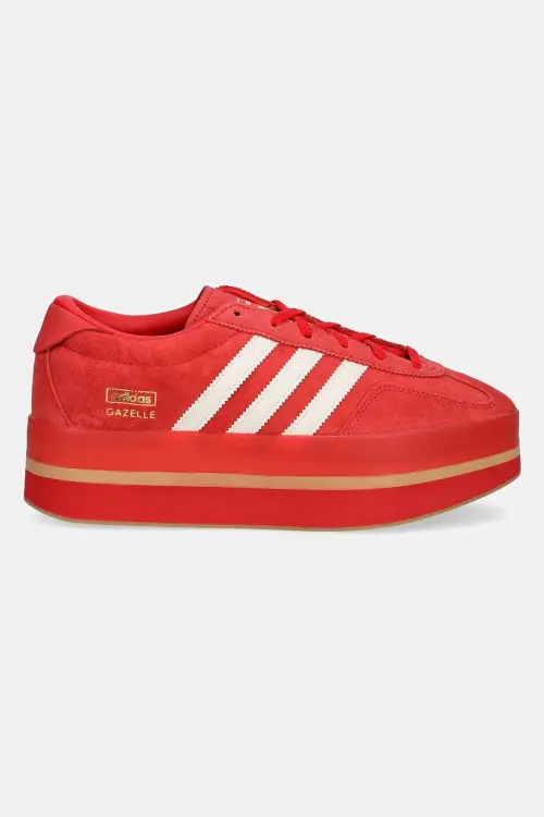 Кроссовки adidas Originals Gazelle Stack цвет красный JS0238