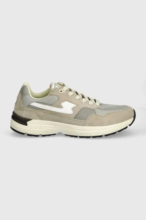 Кроссовки Stepney Workers Club Amiel S-Strike Suede Mix цвет серый YP01535