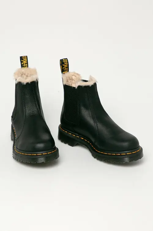 Dr. Martens - Кожаные полусапоги 2976 Leonore 21045001-BLACK