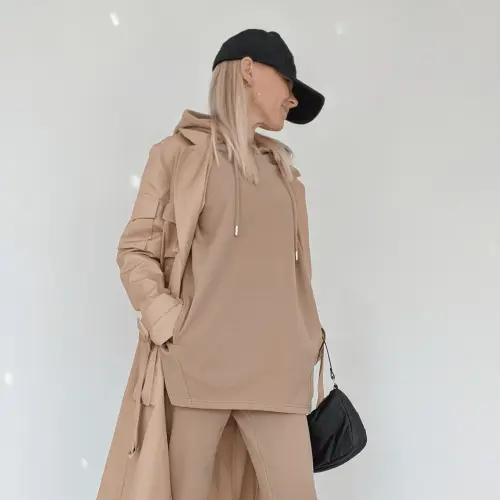Tassha Yu Essential Hoodie TH Mocco 