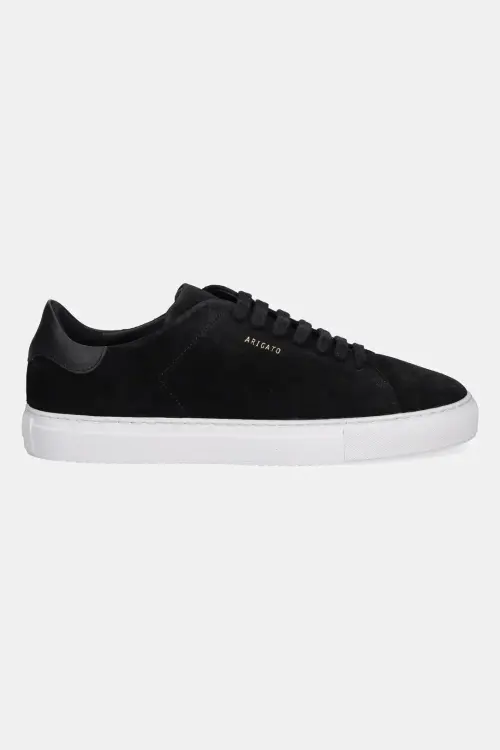 Замшевые кроссовки Axel Arigato Clean 90 Suede Sneaker мужские цвет чёрный F2275001