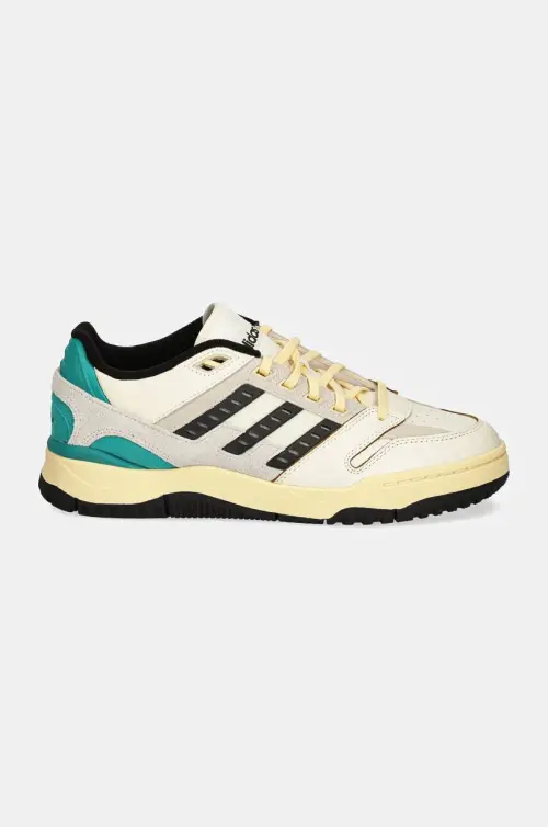 Кожаные кроссовки adidas Originals Artillery 24 цвет белый ID3971