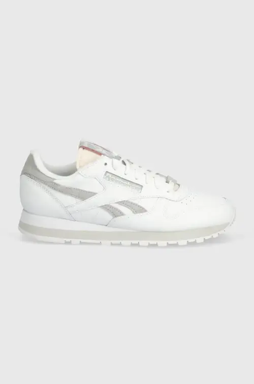 Кожаные кроссовки Reebok Classic Classic Leather цвет белый 100074346