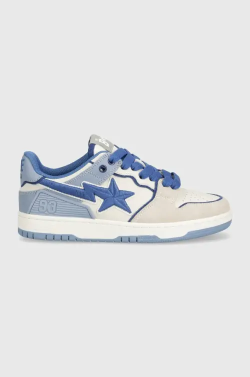 Кожаные кроссовки A Bathing Ape Bape Sk8 Sta #5 L 1K30291312