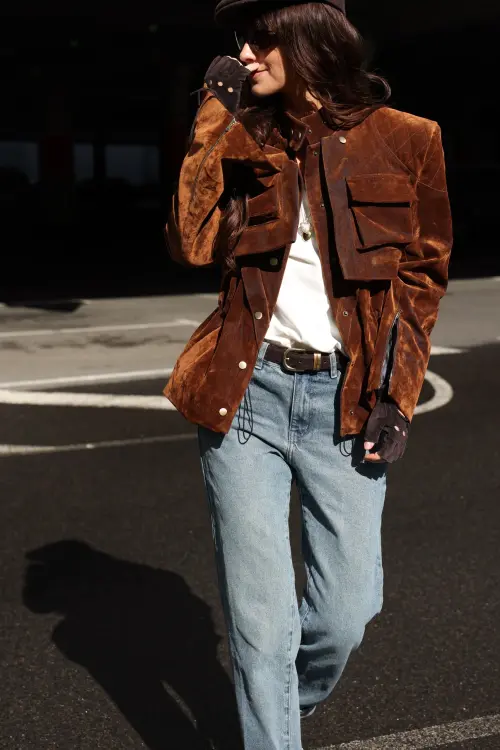 Жакет Tassha Yu Shortcut Jacket Wet Wood