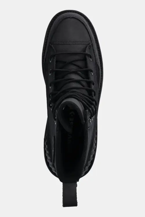 Ботинки из нубука Converse Chuck 70 Rugged цвет чёрный