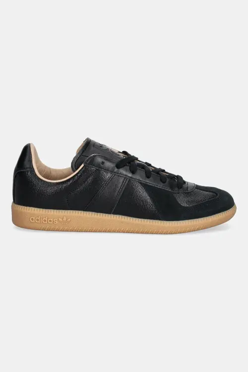 Кожаные кроссовки adidas Originals Bw Army Lux цвет чёрный JH7835