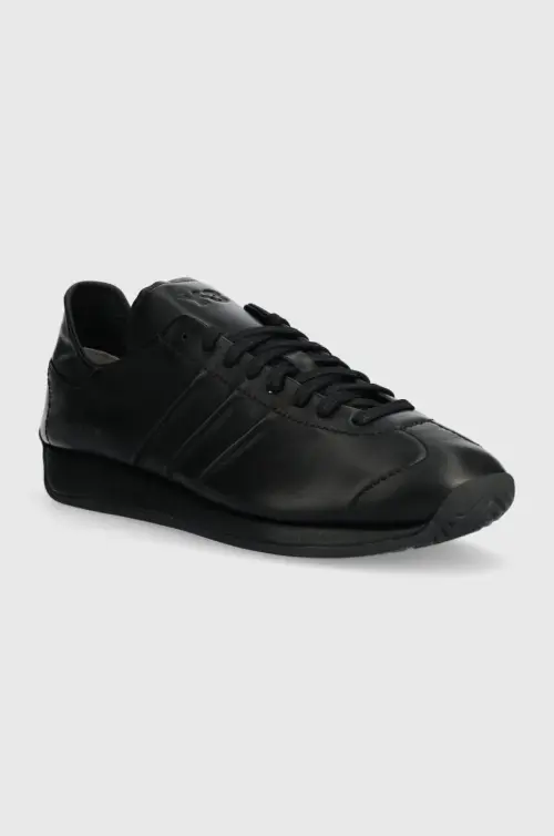 Кожаные кроссовки Y-3 Country цвет чёрный IE5697