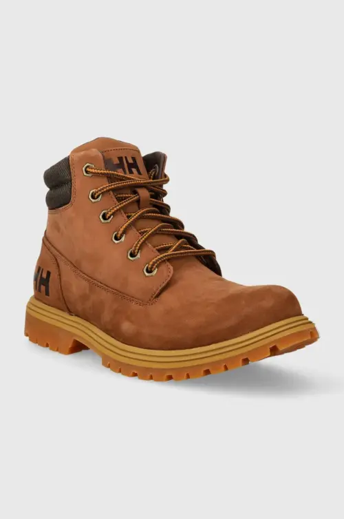Кожаные полусапоги Helly Hansen мужские цвет жёлтый 11424-990