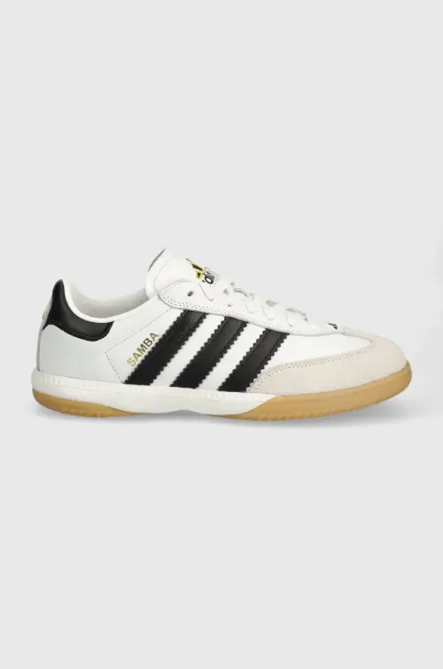 Кожаные кроссовки adidas Originals Samba MN цвет белый IF1953
