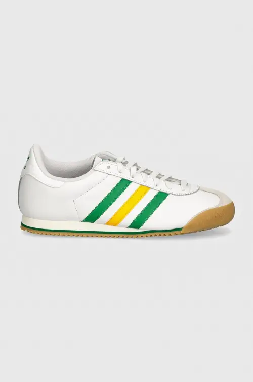 Кожаные кроссовки adidas Originals Kick 74 цвет белый IF9511