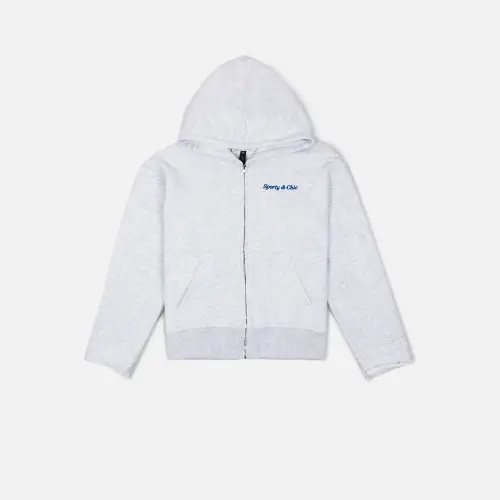 Худи Tassha Yu S&C Zip Hoodie Melange 