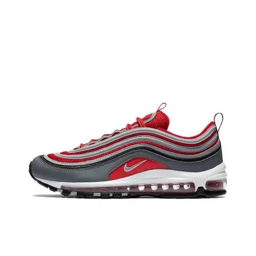 Nike Air Max 97 Dark Grey Gym Red 