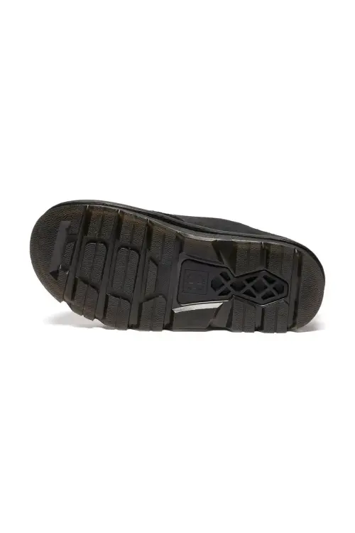Замшевые шлепанцы Dr. Martens ZebZag AnyWair Mule цвет чёрный