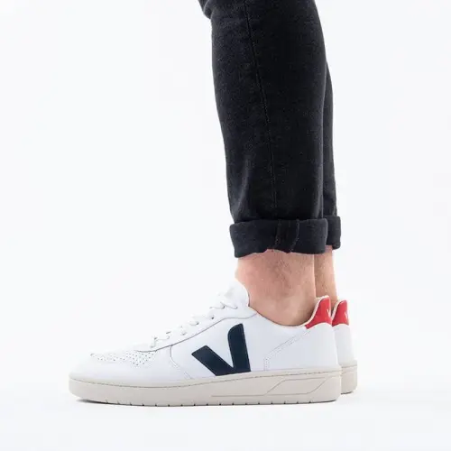 Veja V-10 Leather Extra White Nautico Pekin VX021267