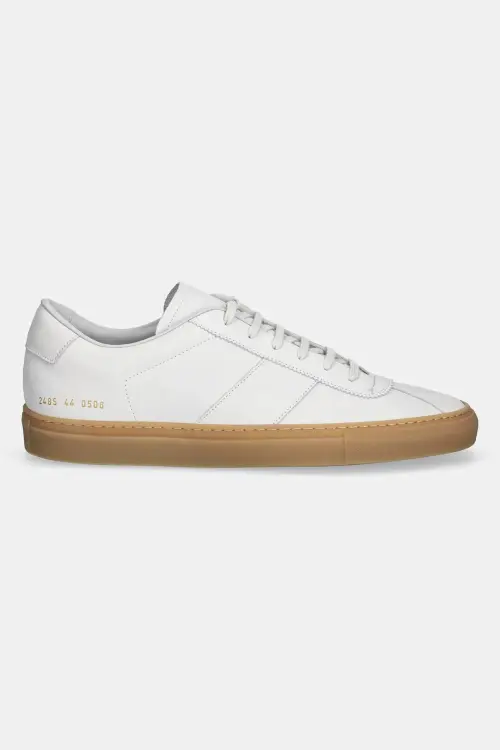 Кроссовки из нубука Common Projects Tennis Trainer мужские цвет серый 2485