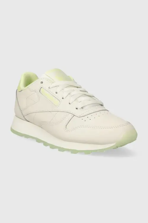 Кожаные кроссовки Reebok Classic CLASSIC LEATHER цвет белый