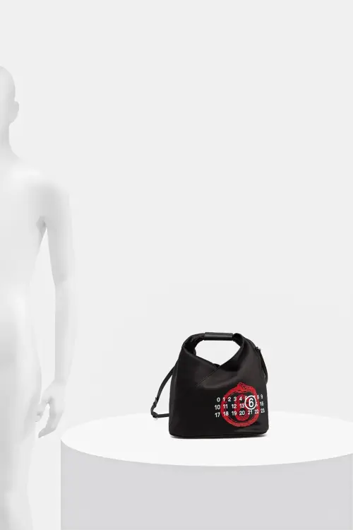 Сумочка MM6 Maison Margiela Japanese Crossbody Bag цвет чёрный SB6WD0026