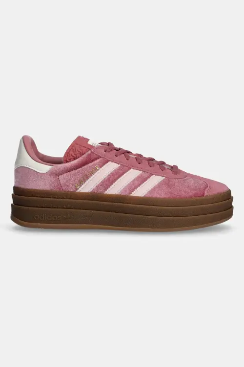 Кроссовки adidas Originals Gazelle Bold W цвет розовый IG4389