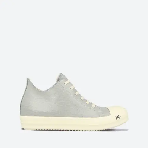 Rick Owens Low Sneaks DU21S2802 HDLQP3 OYSTER/MILK
