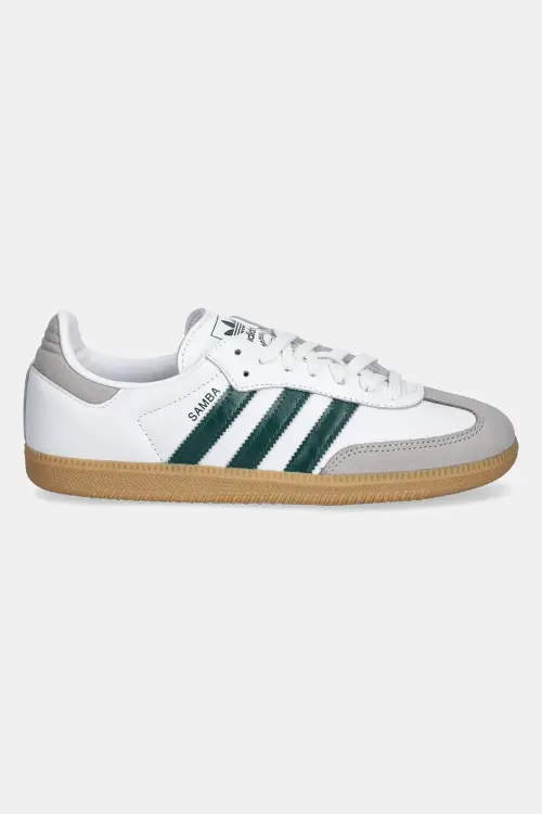 Кожаные кроссовки adidas Originals Samba OG цвет белый JI2724