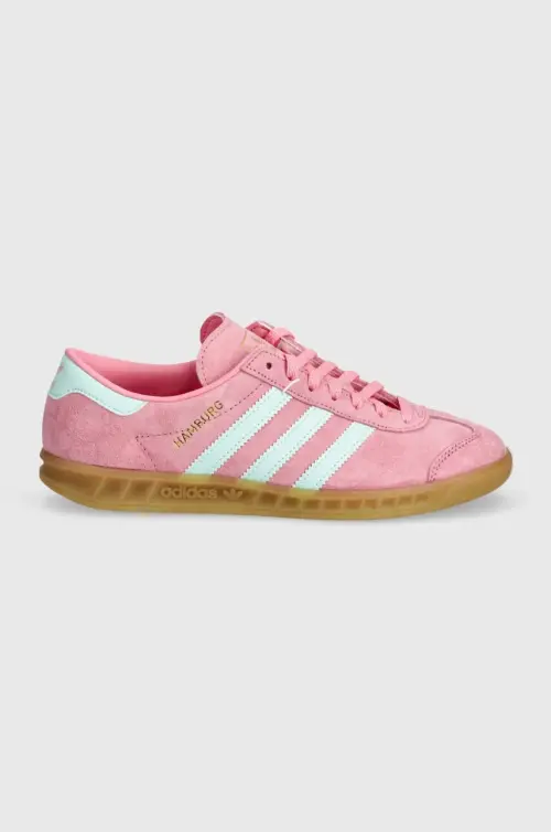 adidas Originals Hamburg кроссовки цвет розовый IH5459