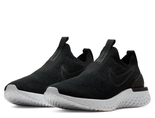 Nike Epic Phantom React Flyknit M Бело-Черные