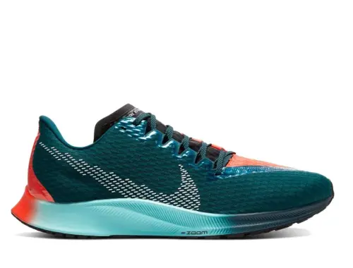Nike Zoom Rival Fly 2 Ekiden M Зелено-Оранжевые