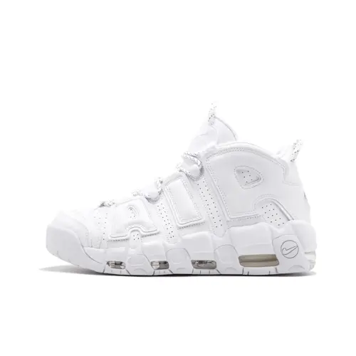 Nike Air More Uptempo triple white  air     