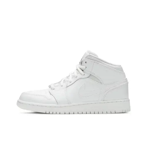 Jordan Air Jordan 1 Retro Mid White      