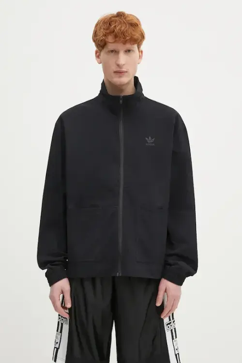 Хлопковая кофта adidas Originals Essentials Seersucker Track Top
