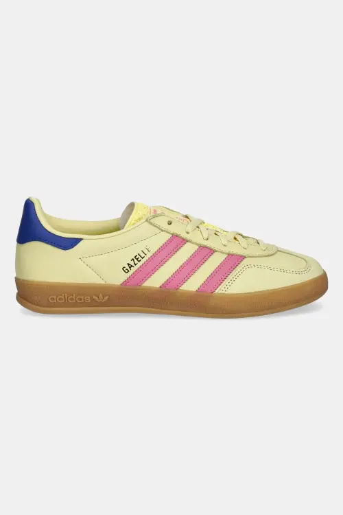Ботинки adidas Originals Gazelle Indoor женские цвет жёлтый JI2719