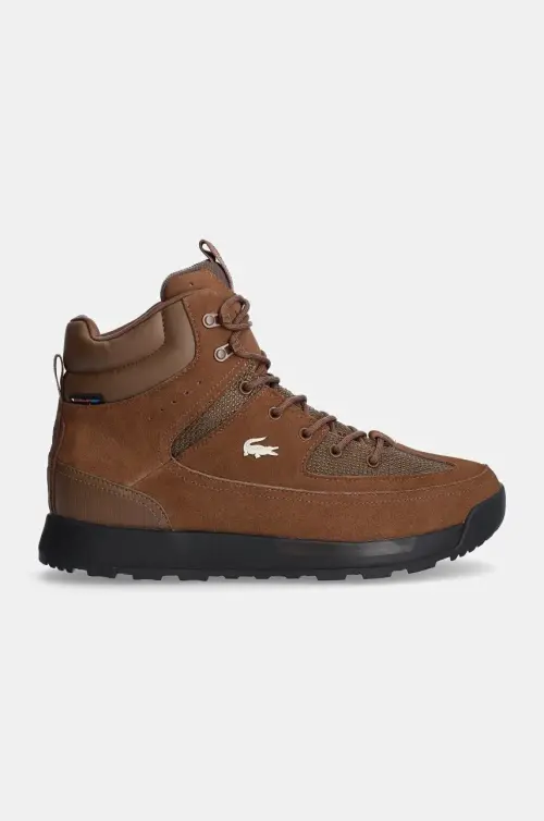 Высокие ботинки Lacoste Urban Breaker Sneakers мужские цвет коричневый 48CMA0015
