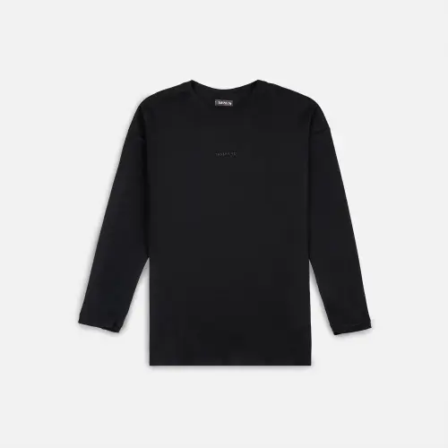 Tassha Yu Logo Longsleeve Black 