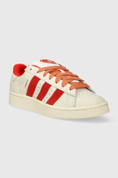 Кожаные кроссовки adidas Originals Campus 00s цвет бежевый ID2068