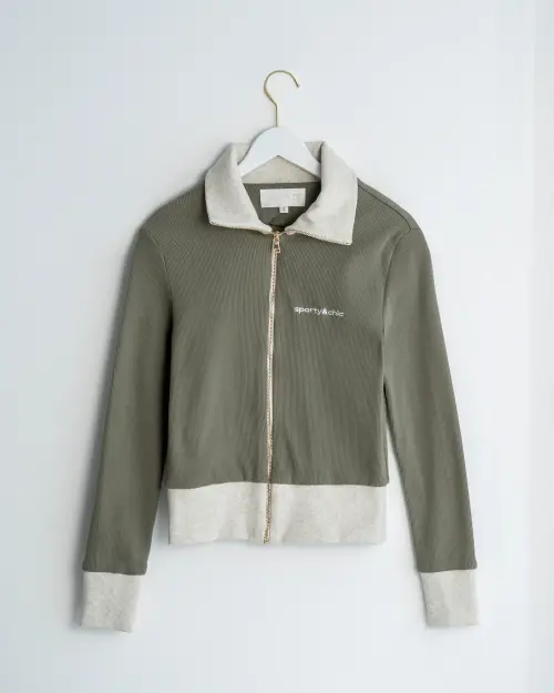 Олимпийка Tassha Yu S&C Nikki Zip Olimp Khaki