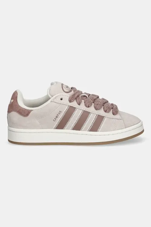 Замшевые кроссовки adidas Originals Campus 00S W цвет розовый