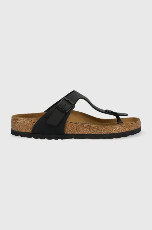 Вьетнамки Birkenstock Gizeh цвет чёрный