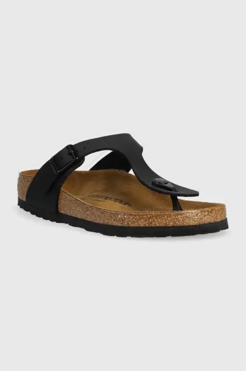 Вьетнамки Birkenstock Gizeh цвет чёрный