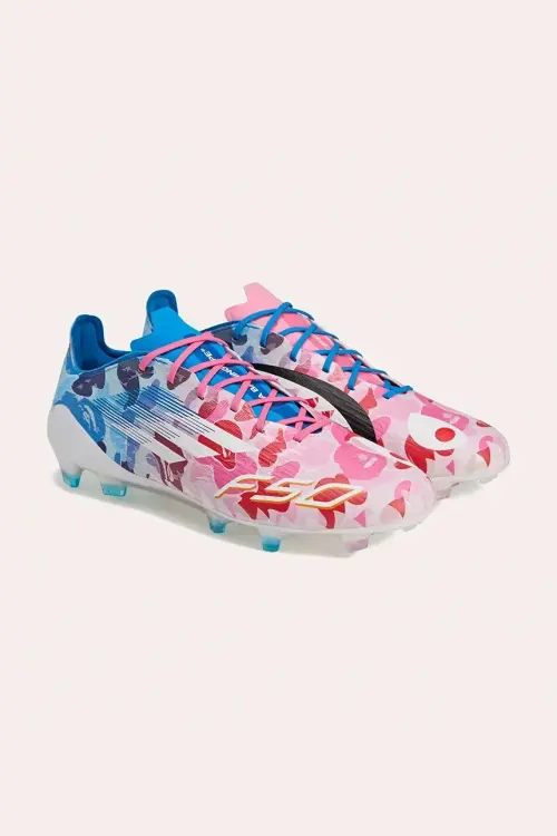 Кроссовки adidas Originals F50 ELITE FG BAPE цвет розовый JS0573
