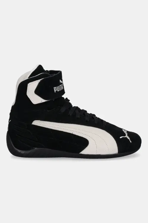 Замшевые кроссовки Puma Speedcat Mid цвет чёрный 400384