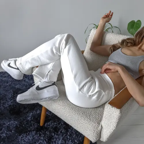 Брюки Tassha Yu Life Pants Milk 