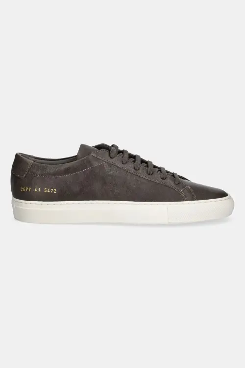 Кожаные кроссовки Common Projects Summer Achilles цвет коричневый 2477