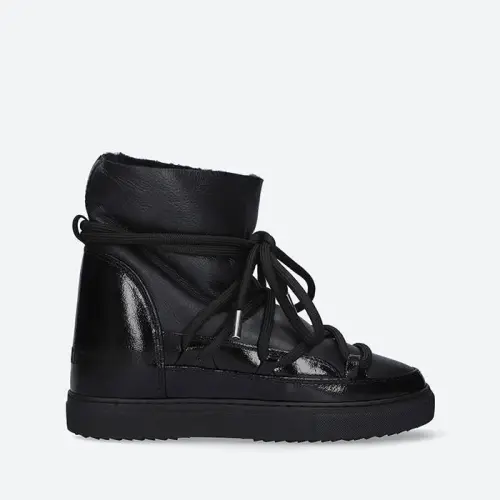 Женские Inuikii Sneaker Gloss Wedge 70203-6 BLACK