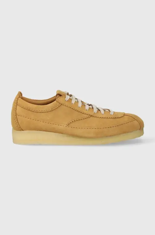 Замшевые кроссовки Clarks Originals Wallabee Tor цвет коричневый 26175763