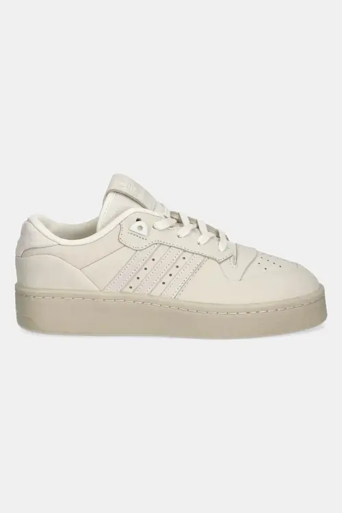 Кроссовки из нубука adidas Originals Rivalry Lux Low W цвет бежевый IH0350