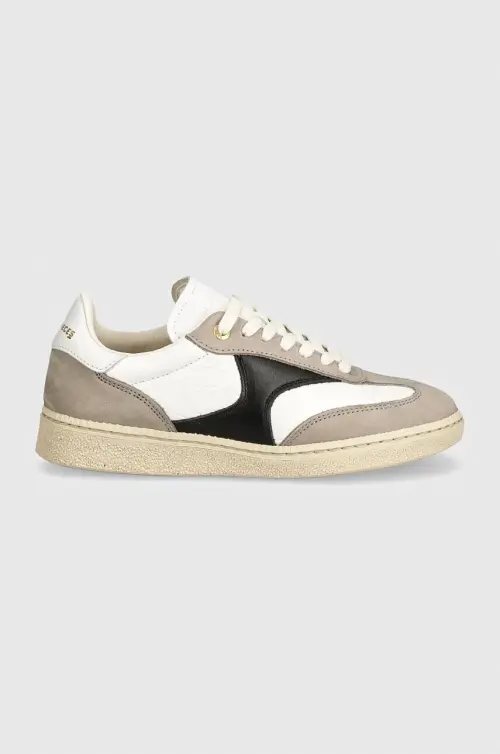 Кожаные кроссовки Filling Pieces Sprinter цвет серый 68625071002