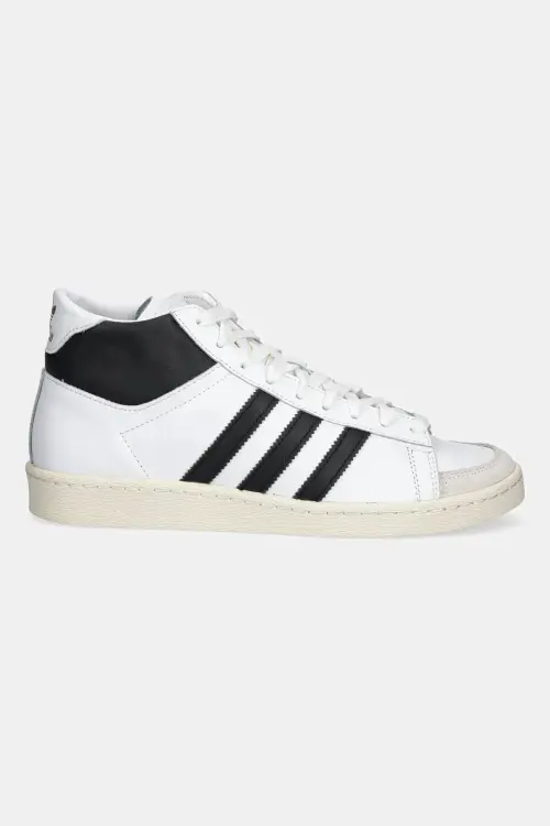 Кожаные кроссовки adidas Originals Jabbar Hi цвет белый JI3445